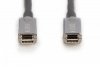 Digitus Kabel połączeniowy hybrydowy AOC USB 3.1 Typ C/USB Typ C 4K 60Hz 10m
